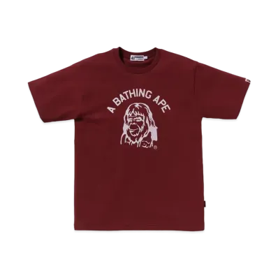 A BATHING APE Bape Legacy Archive Graphic Tee "Burgundy"