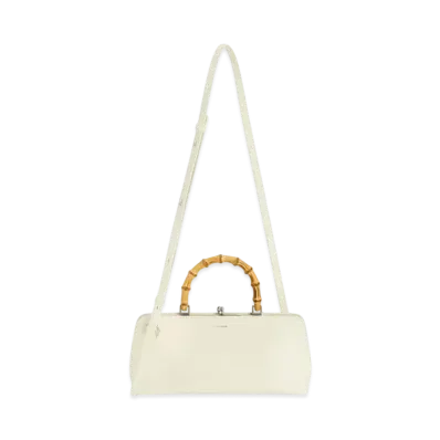 Jil Sander Goji Bamboo Small "Eggshell"