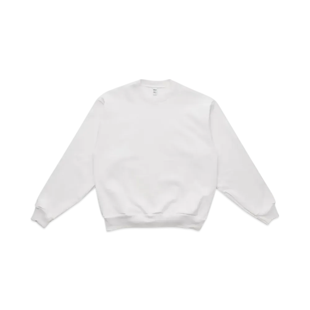 Los Angeles Apparel 14 OZ Heavy Fleece Crewneck Pullover "White"