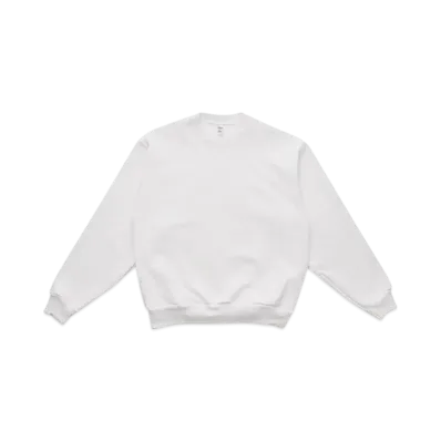 Los Angeles Apparel 14 OZ Heavy Fleece Crewneck Pullover "White"
