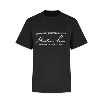 MARTINE ROSE Classic S/S T-shirt #3 "Black"
