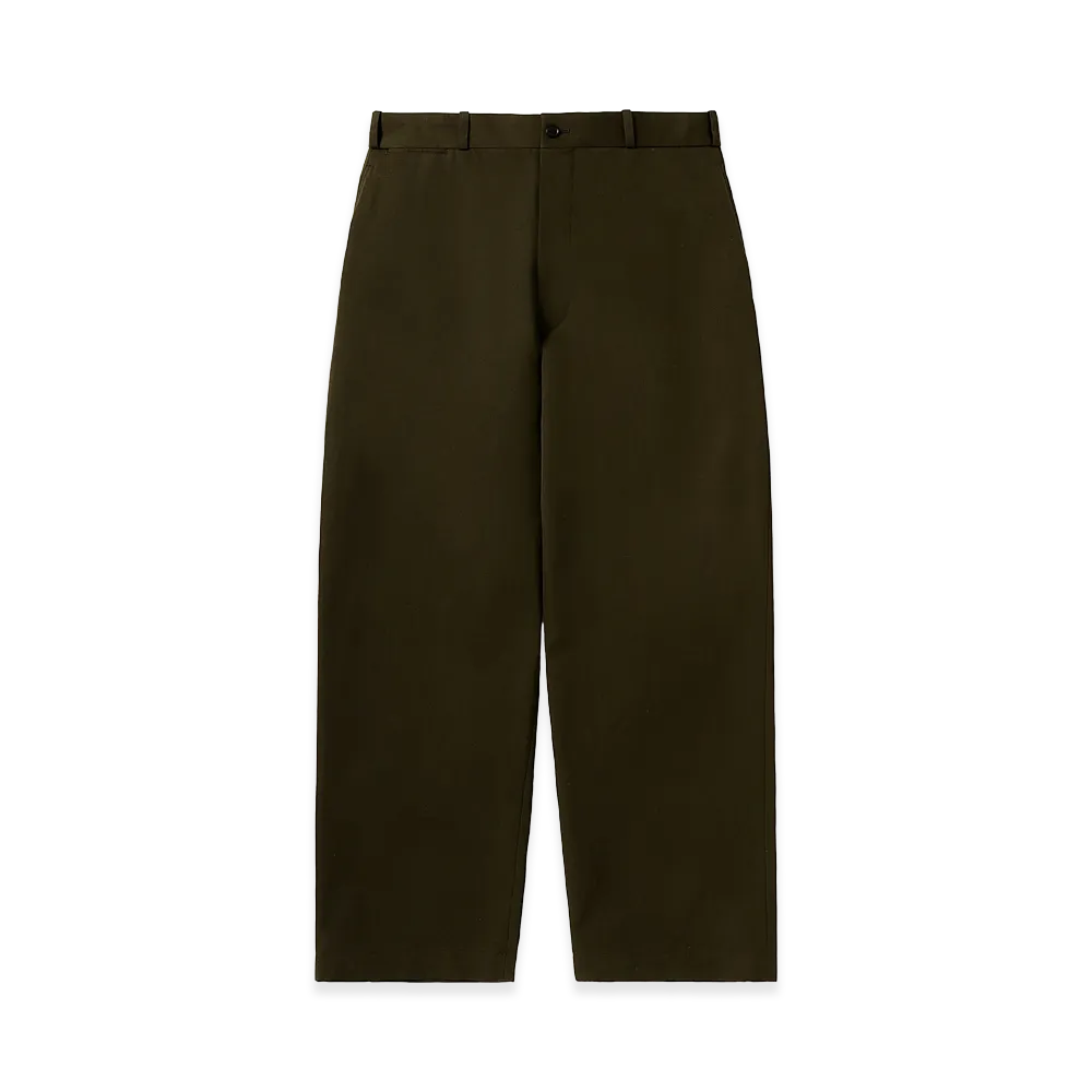 A.PRESSE Wool Cotton WW2 Work Pants "Olive"