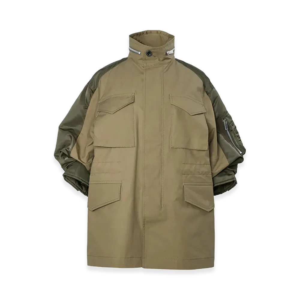 sacai Women's Jackets "Beige/Khaki"