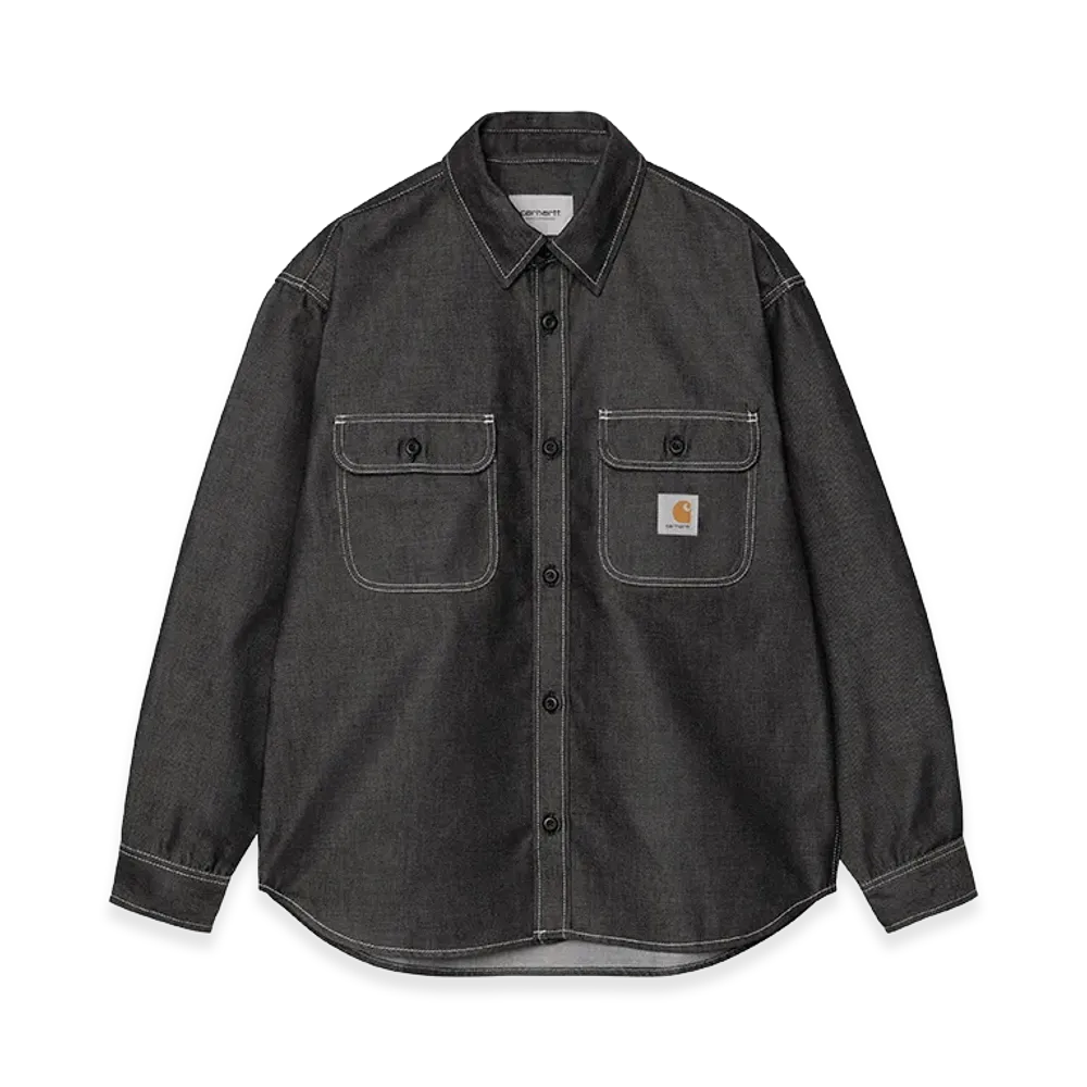 Carhartt WIP Tigan Shirt Jac "Black(Rigid)"
