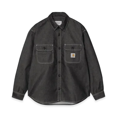 Carhartt WIP Tigan Shirt Jac "Black(Rigid)"