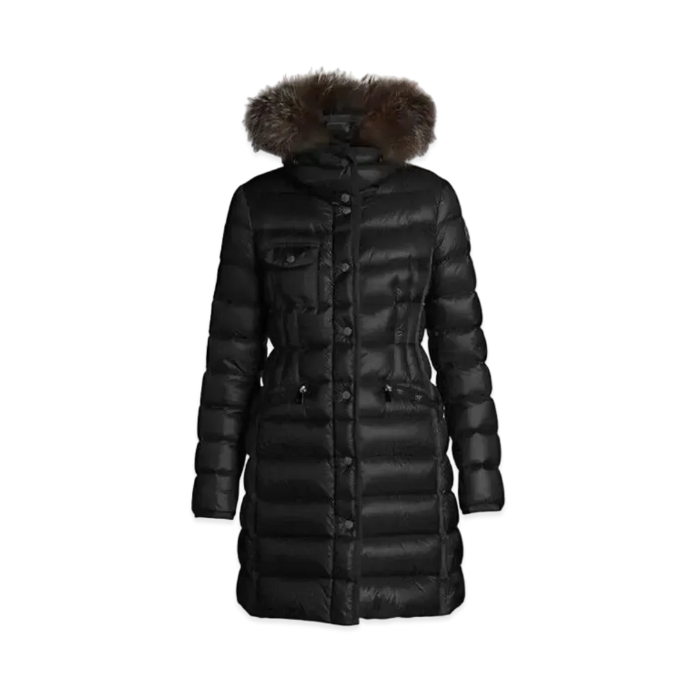 MONCLER Hermifur Fox fur "Black"