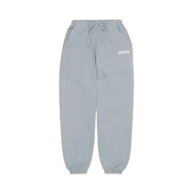 FR2 Reflector Logo Pigment Sweat Pants "Blue"