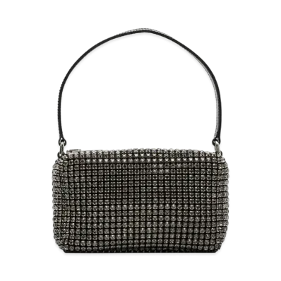 Alexander Wang Heiress Linestone Klutch Bag "Black"