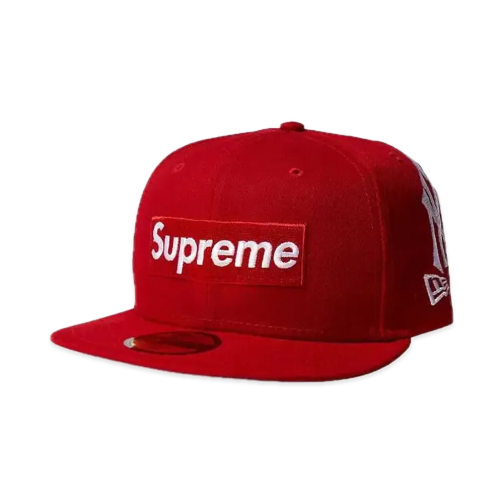 Supreme x New York Yankees Box Logo New Era "Red"