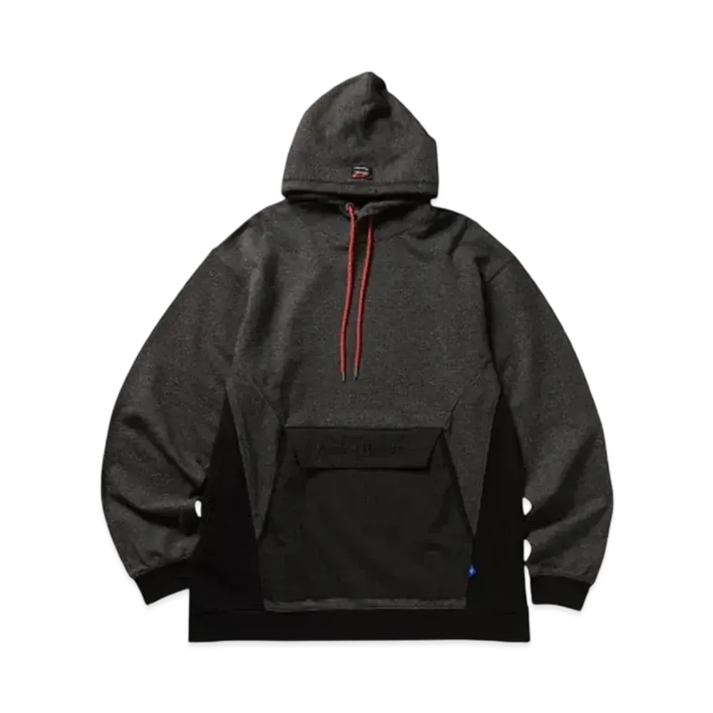 NANGA x Liberaiders ECO HYBRID HOODIE "BLACK"