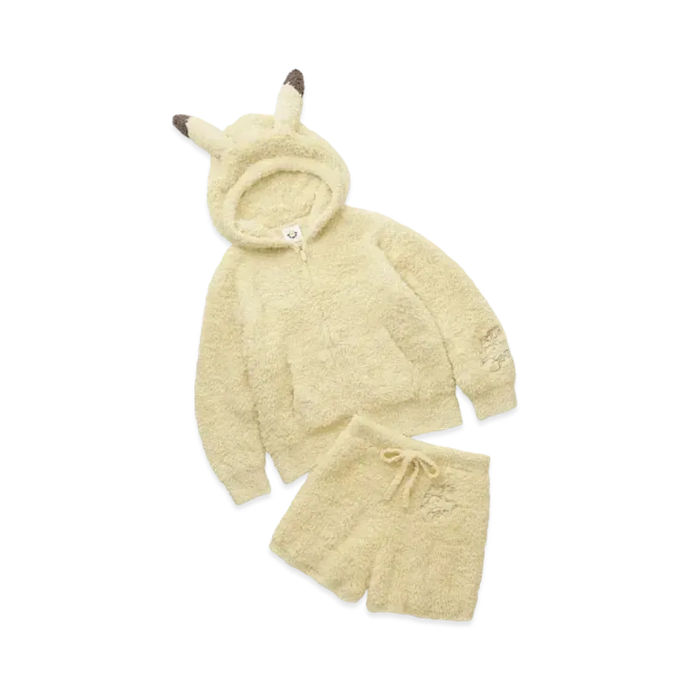 GELATO PIQUE x Pokemon Sleep Gelato Pikachu Parka&Short Pants Set "Yellow"