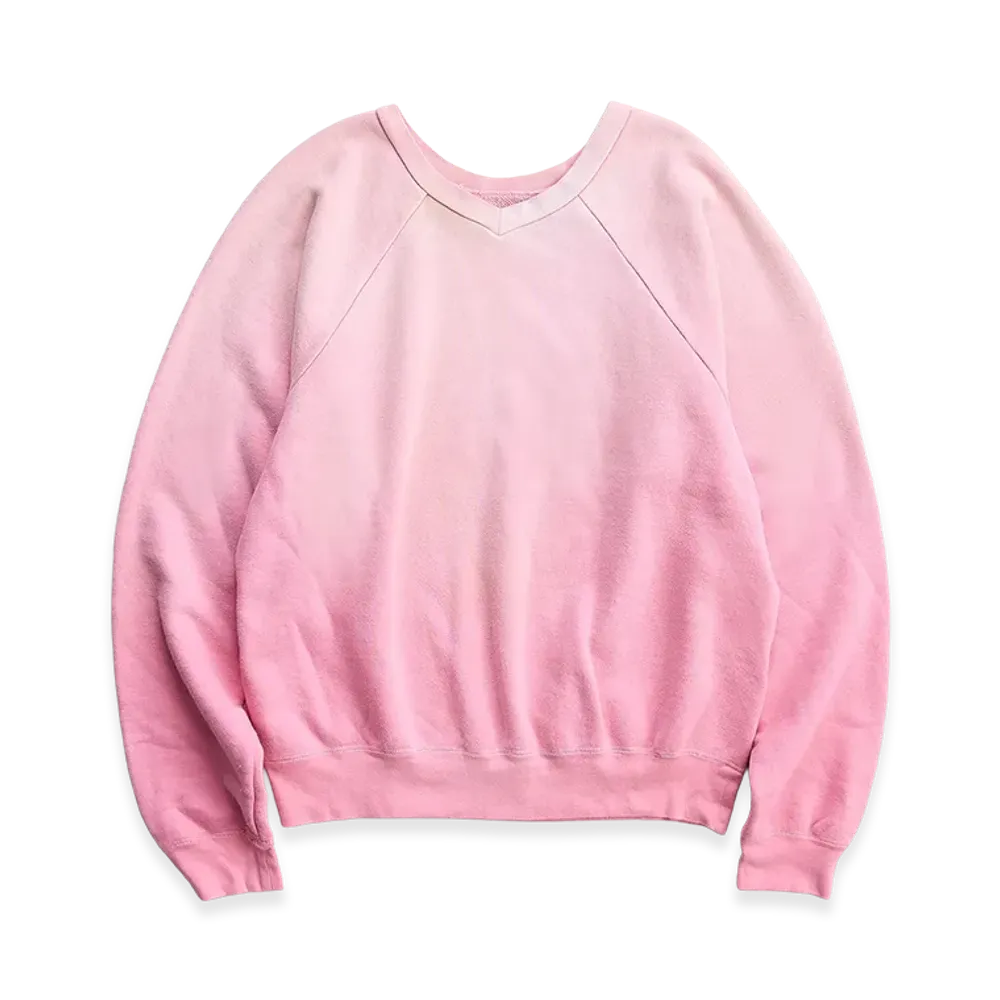 NICENESS Naja Distressed Sweat Pullover Double Front "Pink"