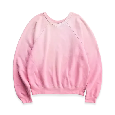 NICENESS Naja Distressed Sweat Pullover Double Front "Pink"