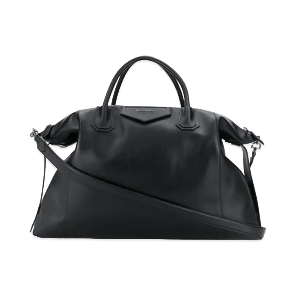 GIVENCHY Large Antigona Soft Bag in Smooth Leather "Black"