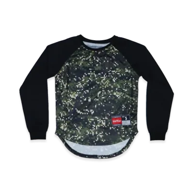 SAPEur Kids Basic Raglan L/S T-Shirt "Digi Camo"