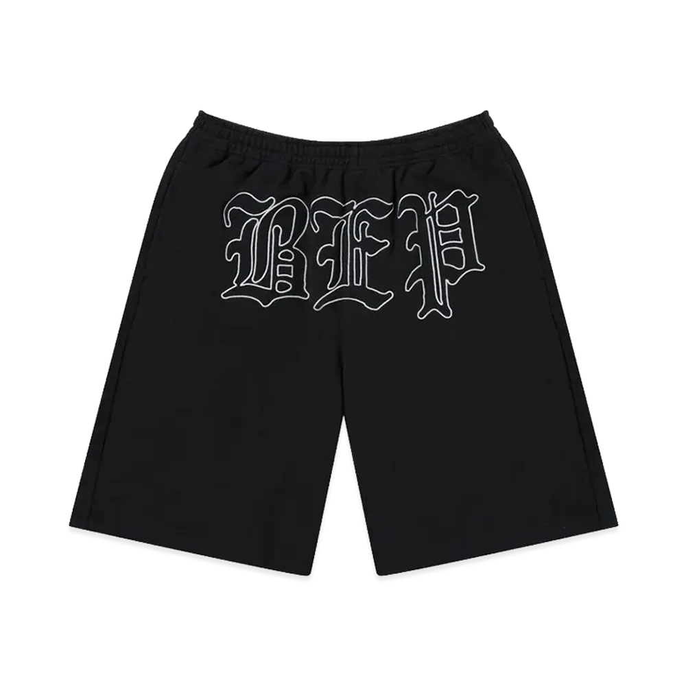 BlackEyePatch 3 Letter OE Sweat Baggy Shorts "Black"
