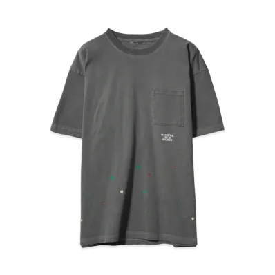 Liberaiders PAINT SPLATTER TEE "BLACK"