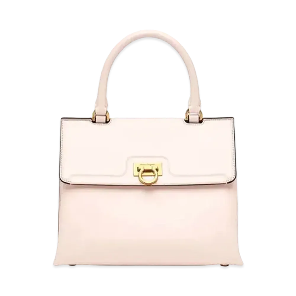 Salvatore Ferragamo Trifolio Top Handle (S) "Mangiarotti Carrara"