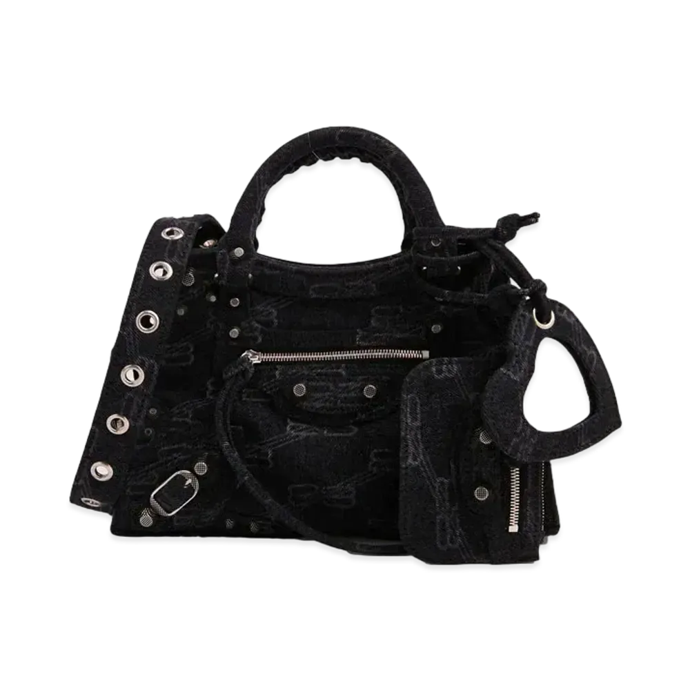 BALENCIAGA Neo Cagole XS Top Handle Bag "Black"