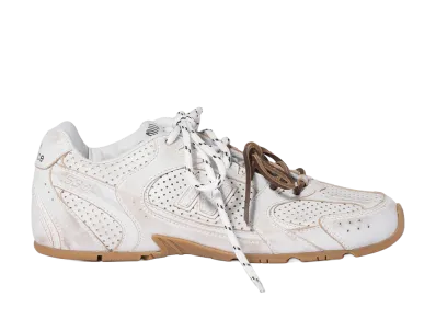 MIU MIU × New Balance Women's 530 SL Deco Leather Sneakers "White"