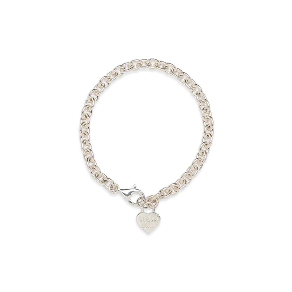 HUMAN MADE Heart Silver Bracelet "Silver"