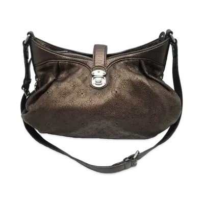 Louis Vuitton Mahina XS Thiells PM Shoulder Bag "Bronze"
