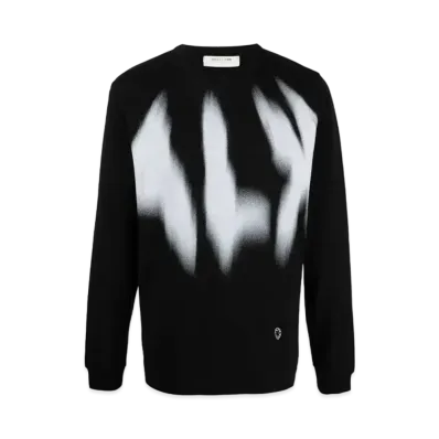 1017 ALYX 9SM Graffiti Logo-Print Sweatshirt "Black"