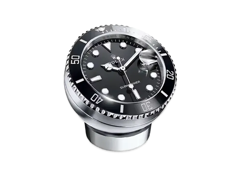 ROLEX Submariner Desk Clock "Black"