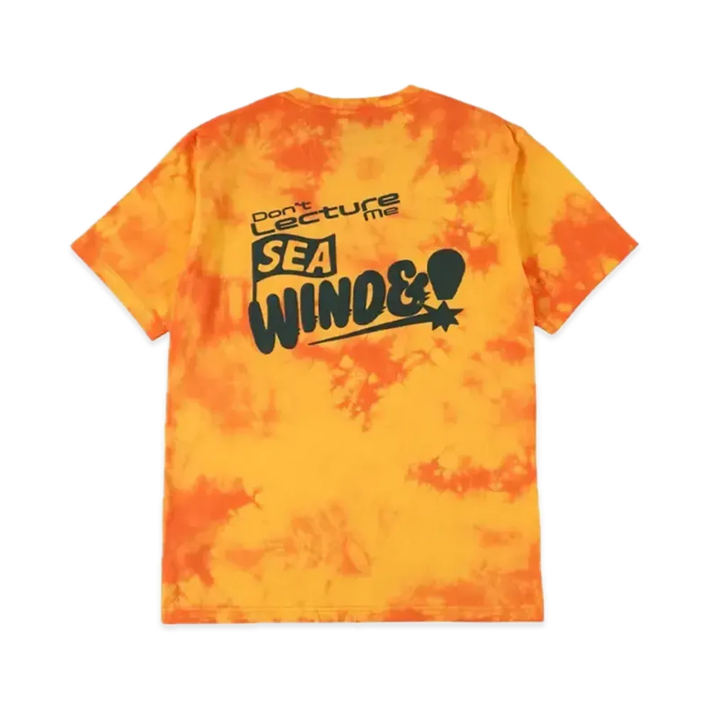 WIND AND SEA Seatomo - DLM Tie-Dye Tee "Orange"