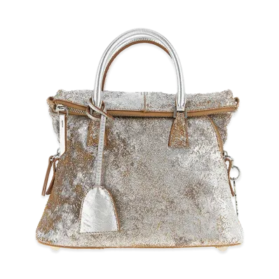 Maison Margiela Women's '5Ac Mini' Soft Bag "Silver"
