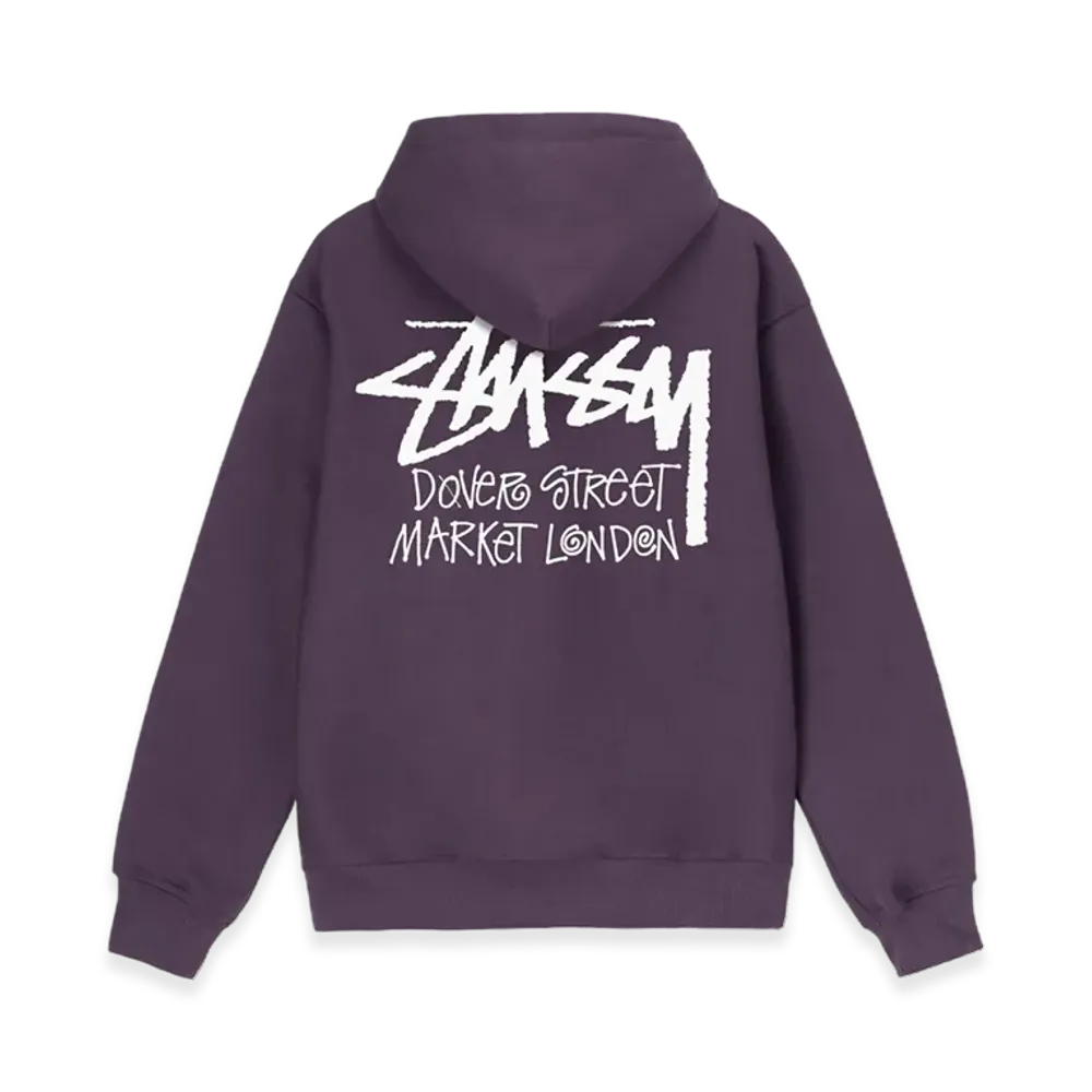 Stussy Stock DSM London Hoodie 2023 "Grape"