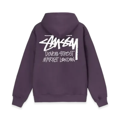 Stussy Stock DSM London Hoodie 2023 "Grape"