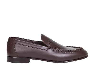 FENDI Leather Loafer "Chocolate"