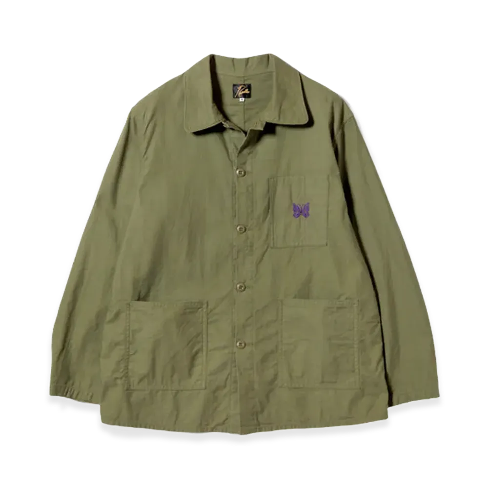 NEEDLES D.N. Coverall Back Sateen "Olive"