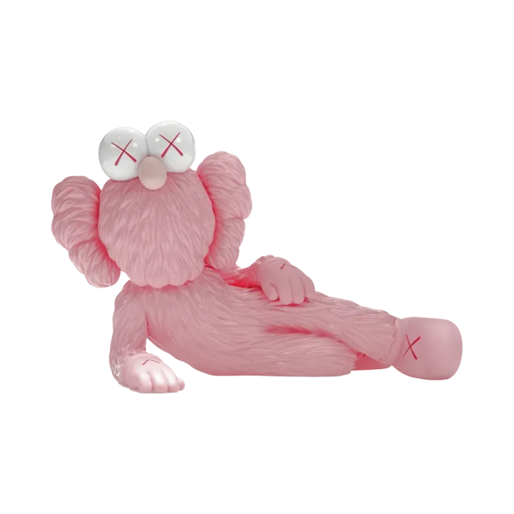KAWS TIME OFF Vinyl Figure Pink