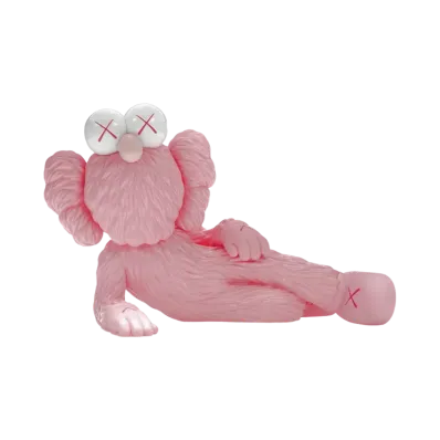 KAWS TIME OFF Vinyl Figure Pink