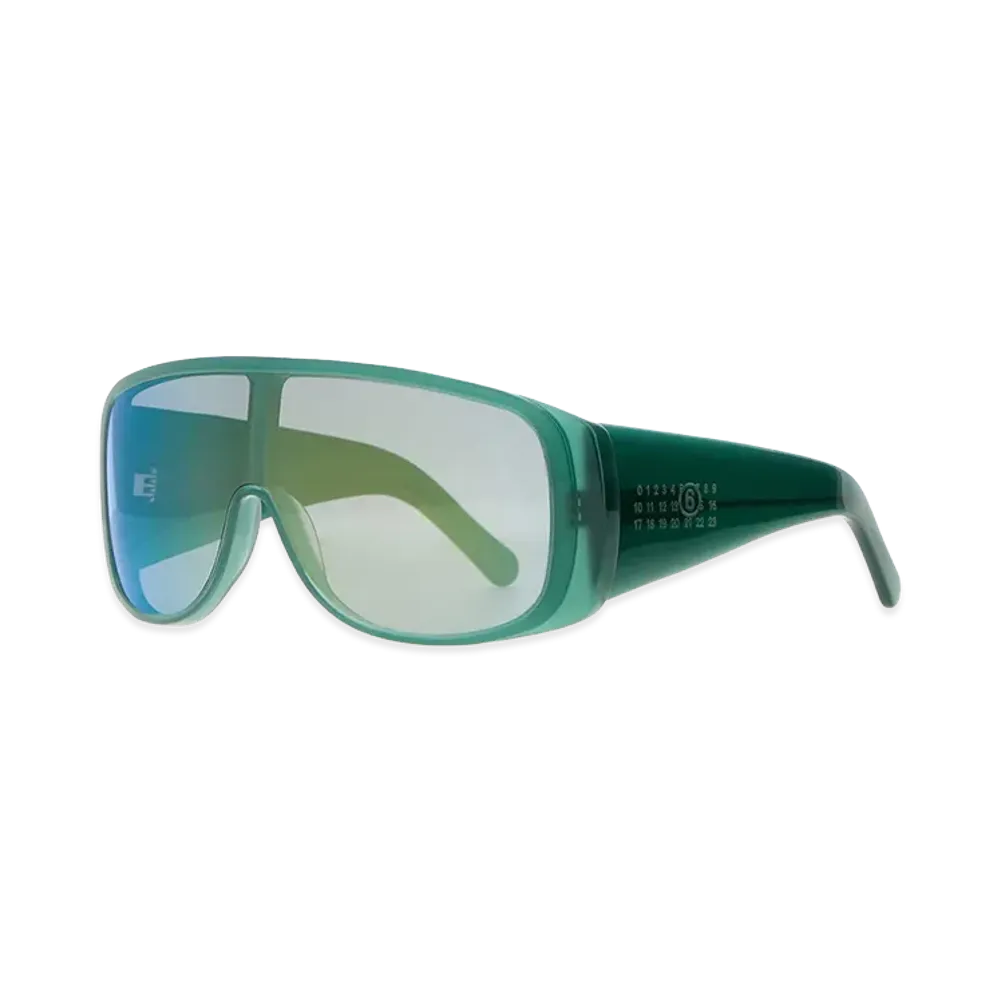 MM6 Maison Margiela Women's Acetate Sunglasses "Green"
