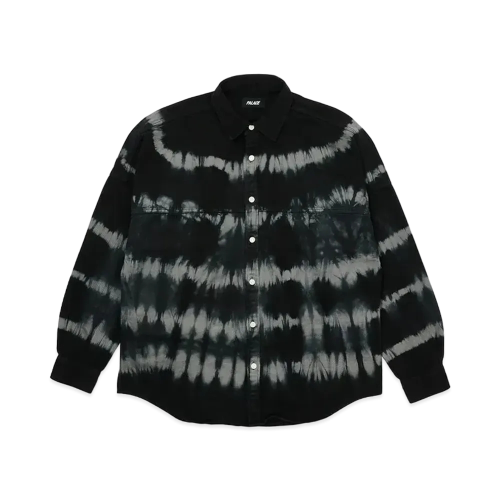 PALACE TIE-DYE SHIRT "Black"