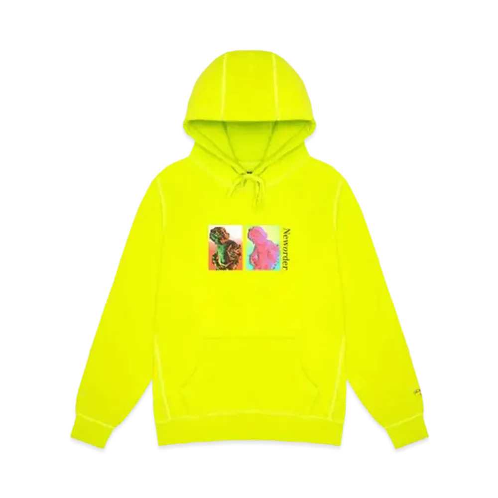 Noah NEW ORDER TECHNIQUE HOODIE "Lime"