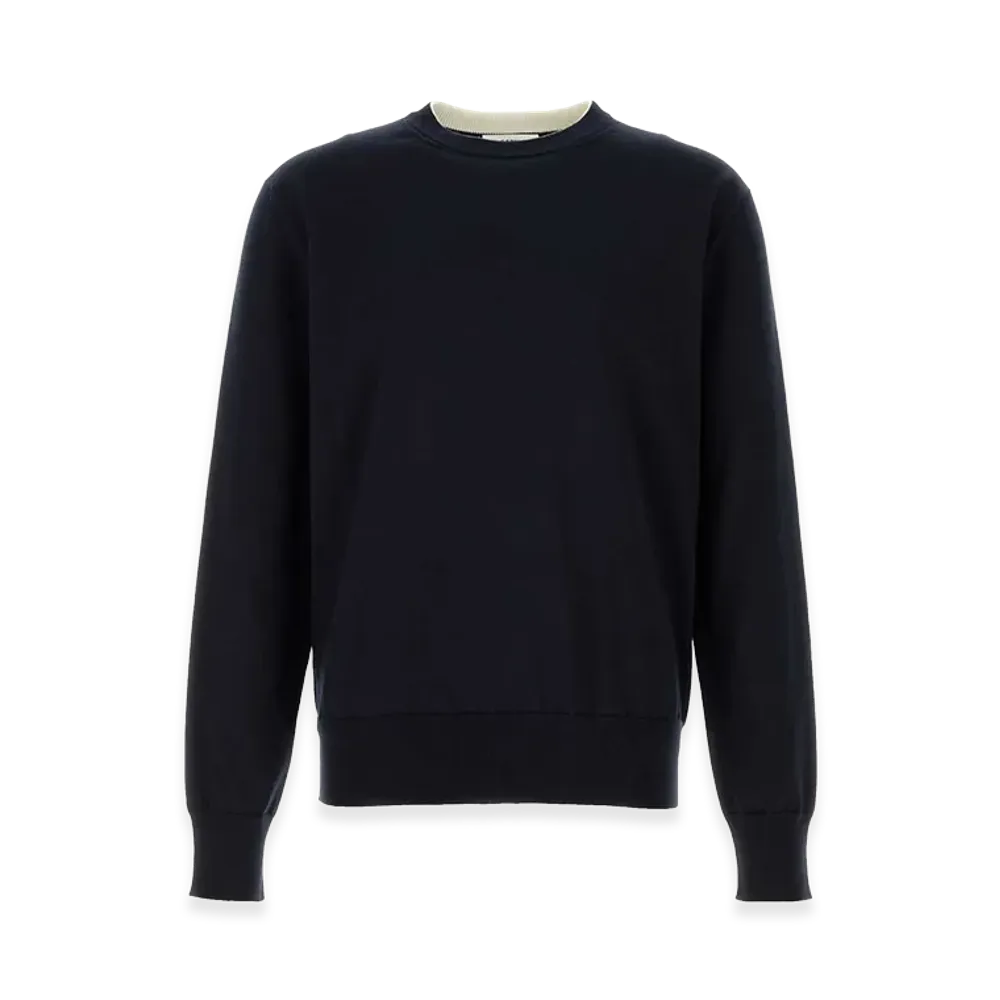 Jil Sander Cotton Sweater "Blue"