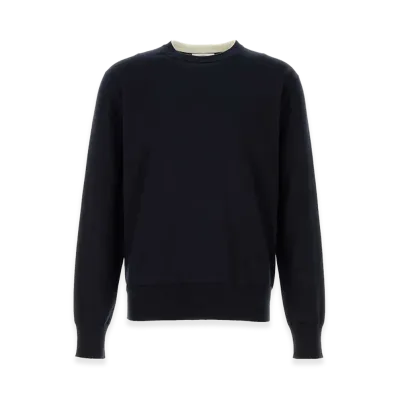 Jil Sander Cotton Sweater "Blue"