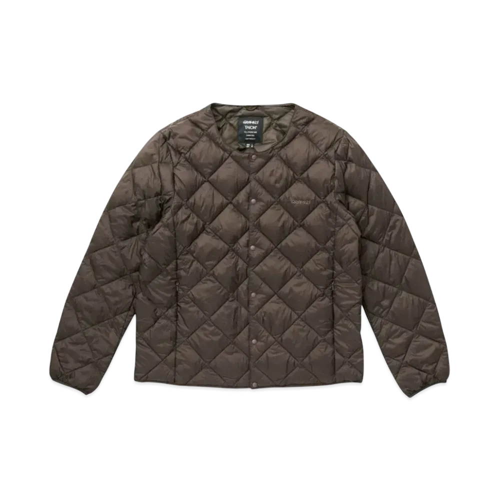GRAMICCI x TAION Inner Down Jacket "Dark Brown"
