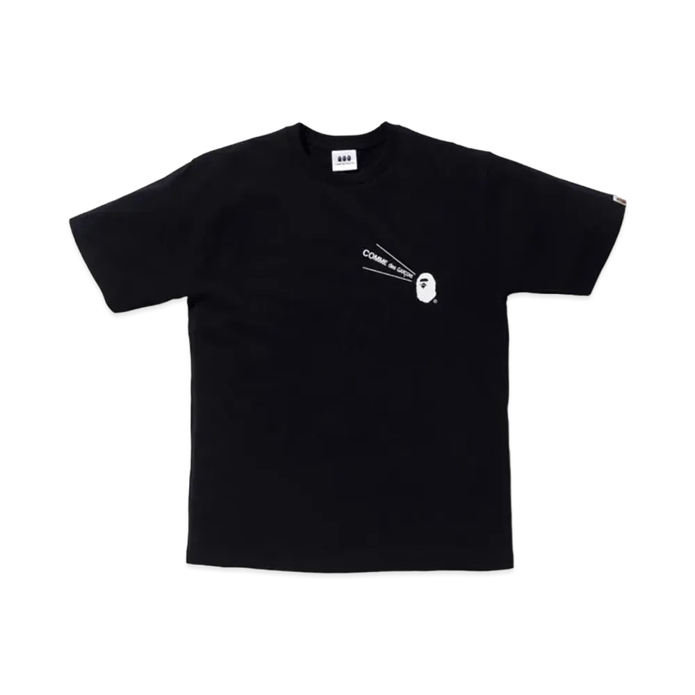 A BATHING APE / Comme des Garcons Osaka Tee "Black"