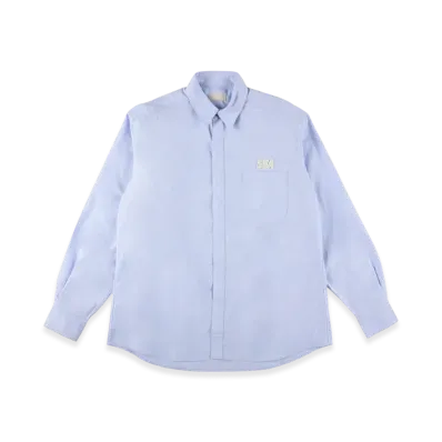 WIND AND SEA Cozy Oxford Shirt "Light Blue"
