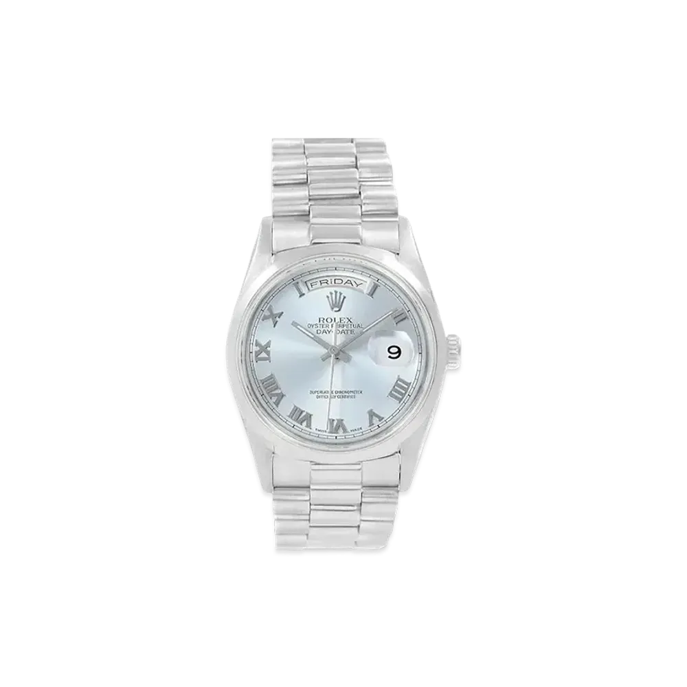 ROLEX Day-Date "Ice Blue/Platinum"