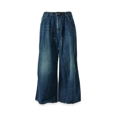NEEDLES x Studious H.D. Buggy Pant - Jean / 12OZ Denim "Blue"