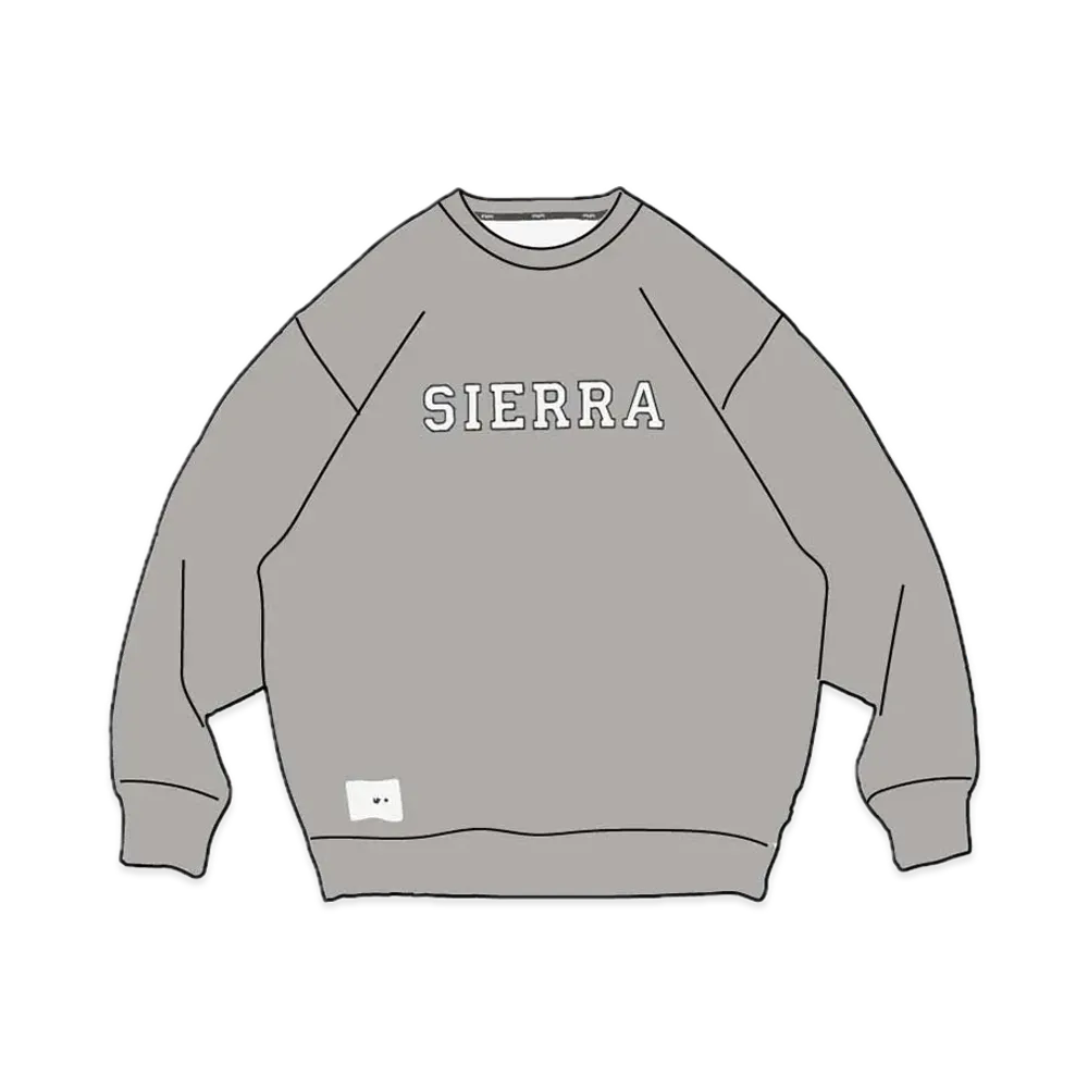WTAPS Academy / Sweater / Cotton / SIERRA "Ash Gray"
