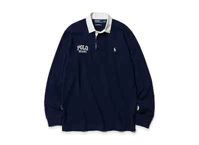 BEAMS x Polo Ralph LS Rugby Shirt "Newport Navy"