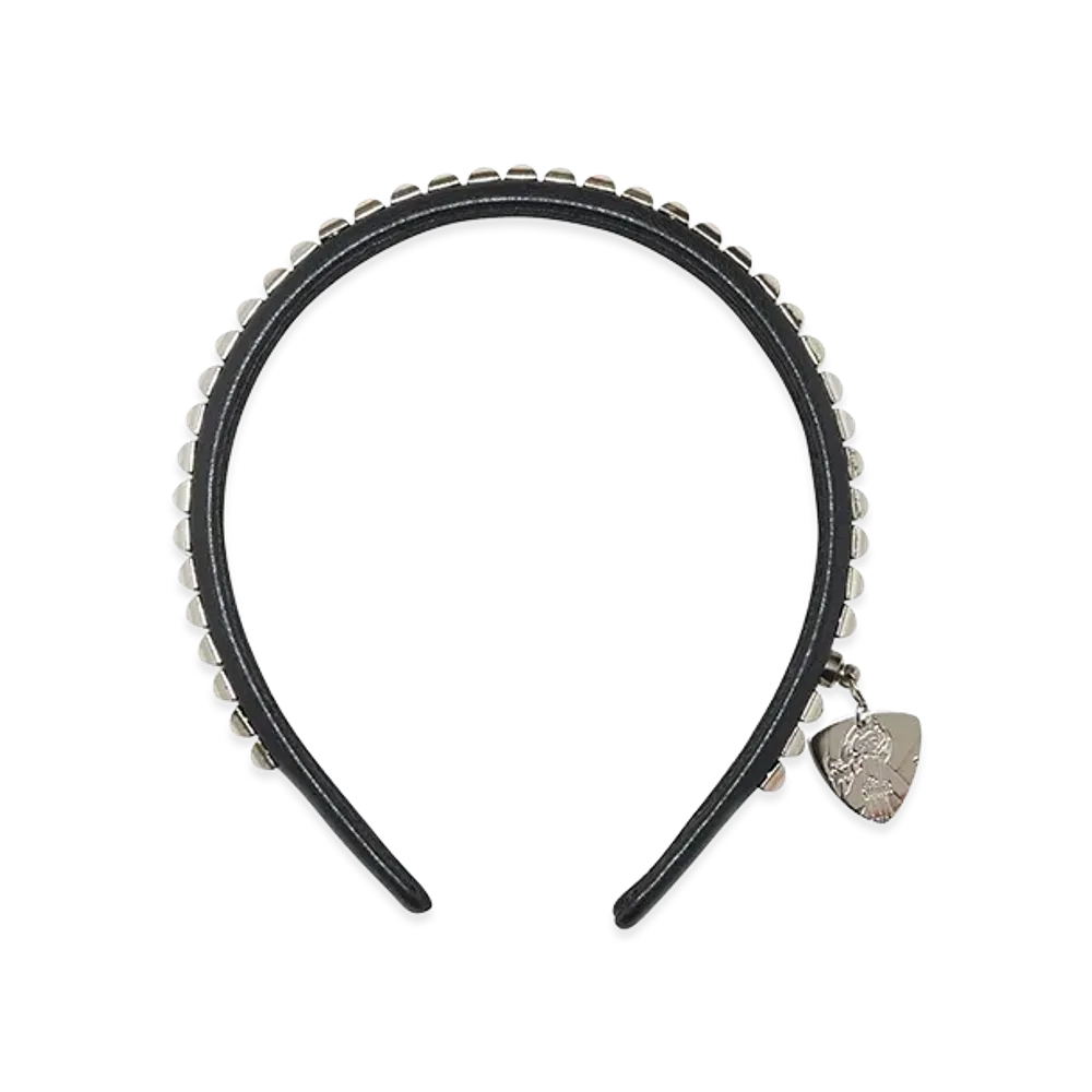 HYSTERIC GLAMOUR Pyramid Stud Headband "Black"