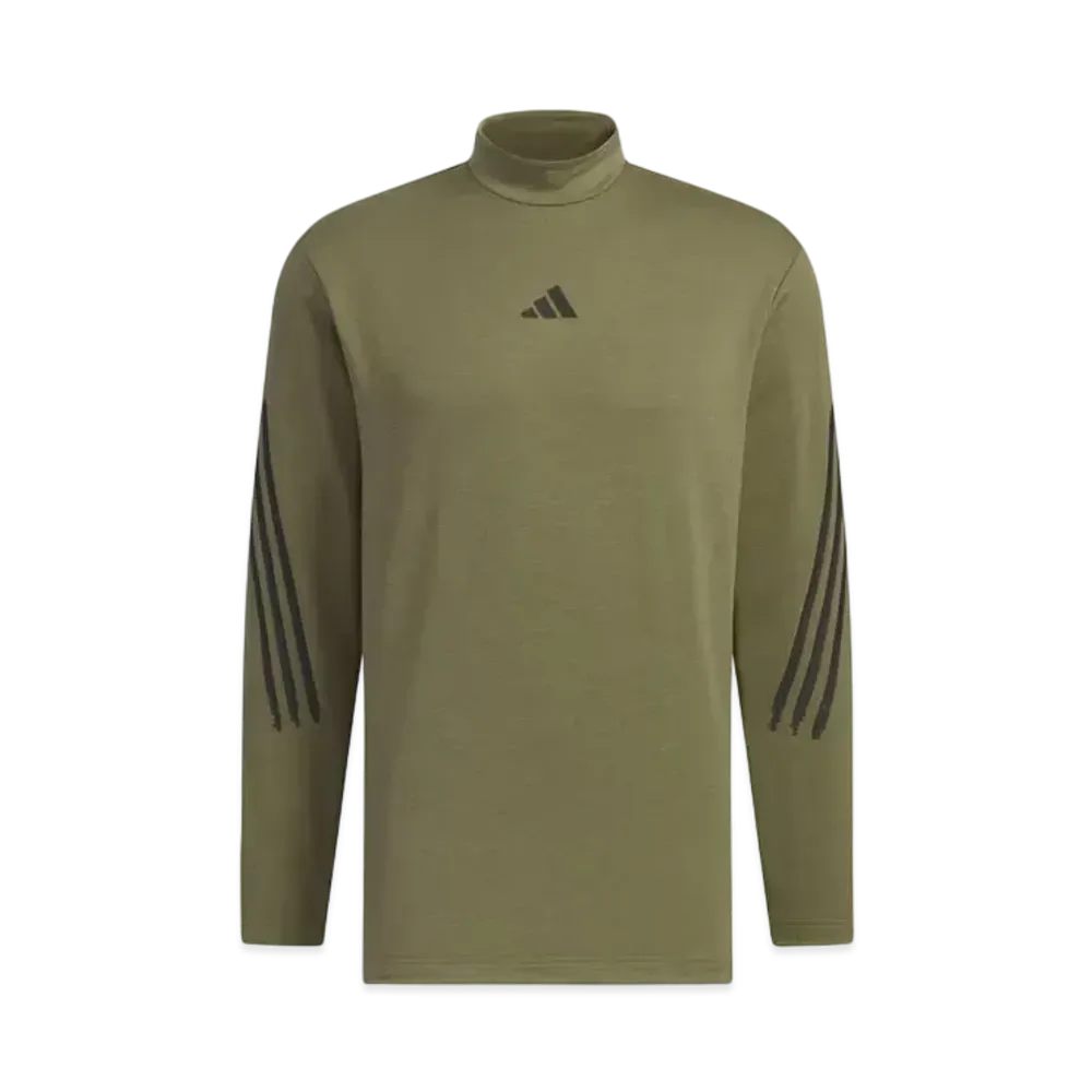 adidas Cold. Rdy Mockneck Long Sleeve Shirt "Olive Strata"